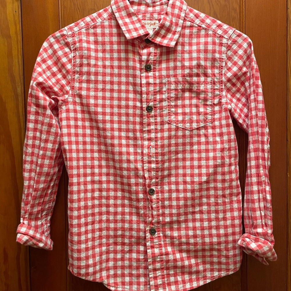🔴 4 for $20 Cat and Jack button down